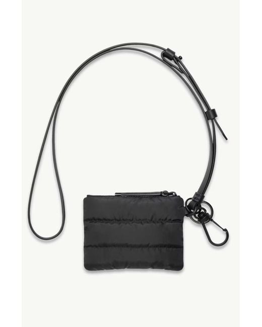 Moncler White Caradoc Card Metal Logo Holder for men