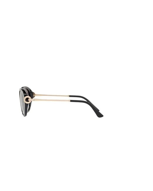 BVLGARI White Logo Sunglasses