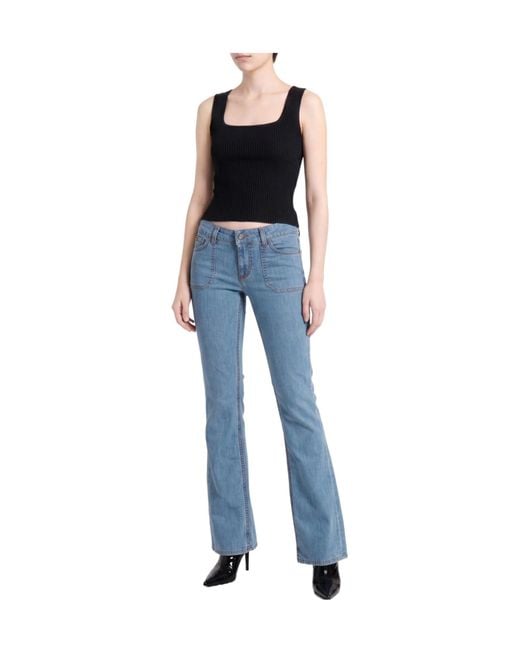 Dolce & Gabbana Blue Straightleg Jeans