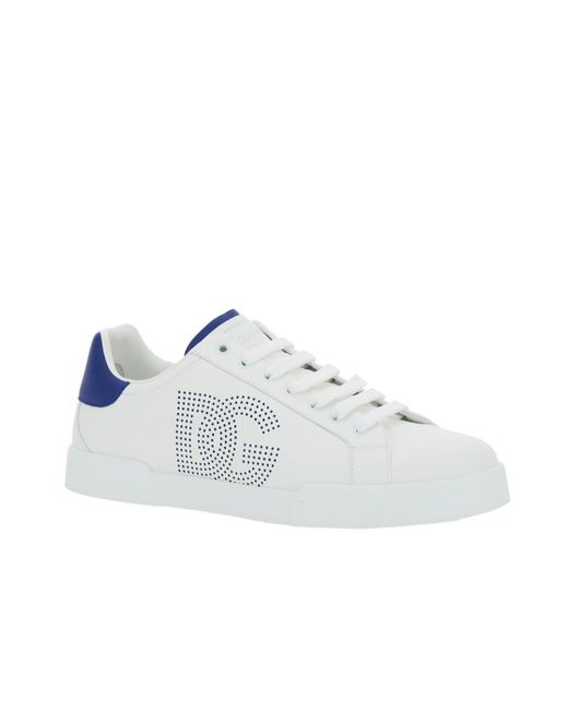 Dolce & Gabbana White Sneakers Portofino for men