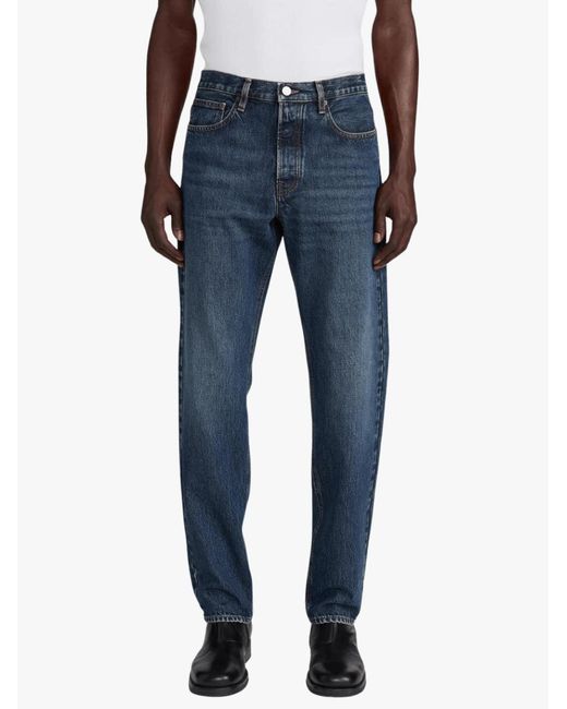 FRAME Blue Belt Loop Jeans for men