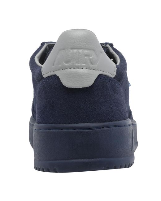 Autry Blue Lace-Up Sneakers for men