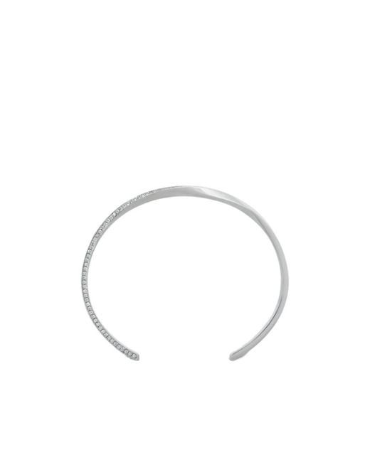 Céline White Torsion Bracelet