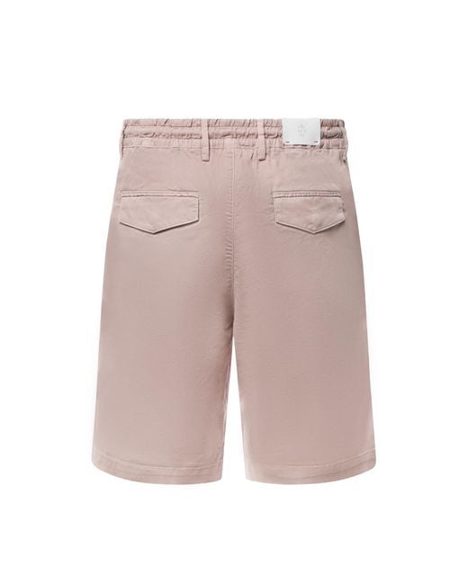 Eleventy Multicolor Drawstring Shorts for men