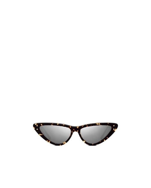 Dior White Eyewear Cat-Eye Sunglasses