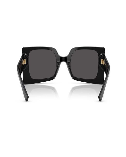 Dolce & Gabbana Black Eyewear Square Frame Sunglasses
