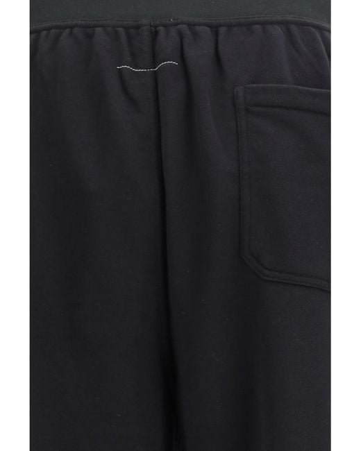MM6 by Maison Margiela Blue Elasticated Sweatpants for men