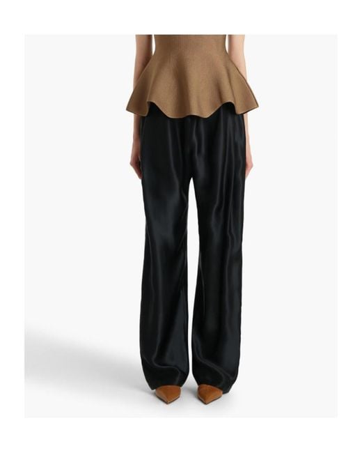 Khaite Black Rohen Pants