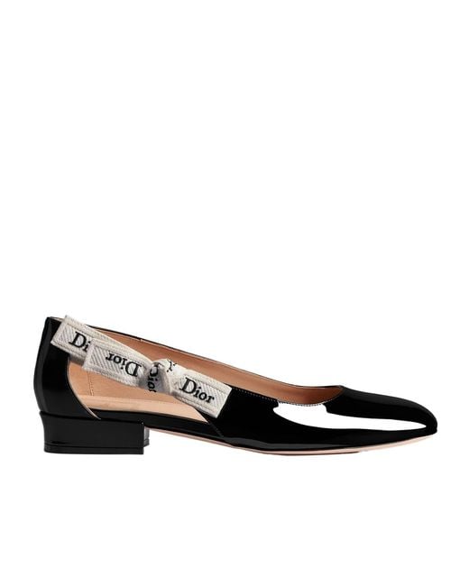 Dior Black J'A Ballet Flat