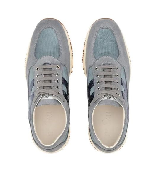 Hogan Gray Sneakers Interactive