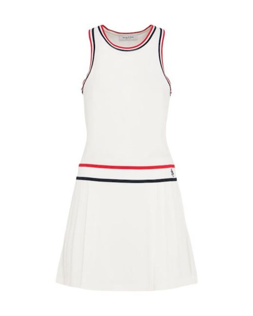 Sporty & Rich White Src Phoebe Tennis Dress