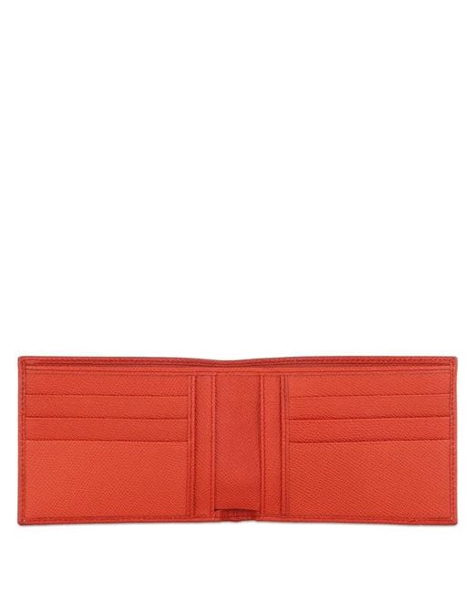 Dolce & Gabbana Red Logo Details Wallet for men