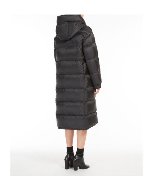 Max Mara Black The Cube Seipa Padded Down Coat