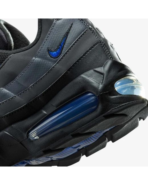 Nike Black Air Max 95 Big Bubble Sneakers for men
