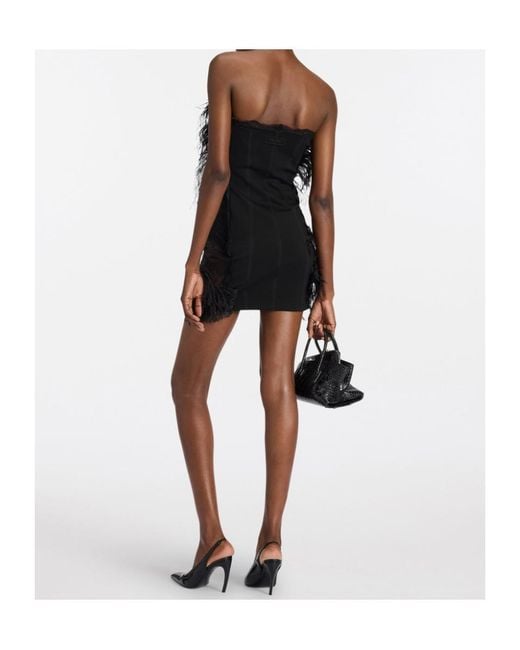 The Attico Black Mini Dress