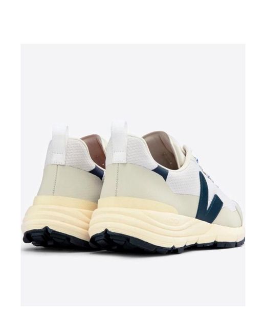 Veja White Logo Patch Lace-Up Sneakers for men