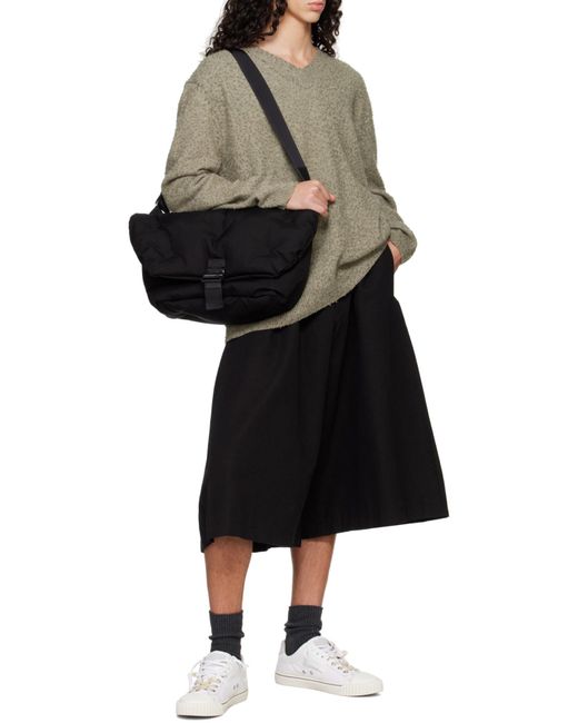 Maison Margiela Black Glam Slam Sport Cycle Zipped Messenger Bag