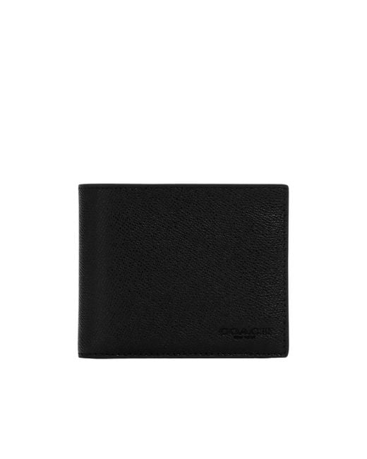 COACH Black Folding Wallet