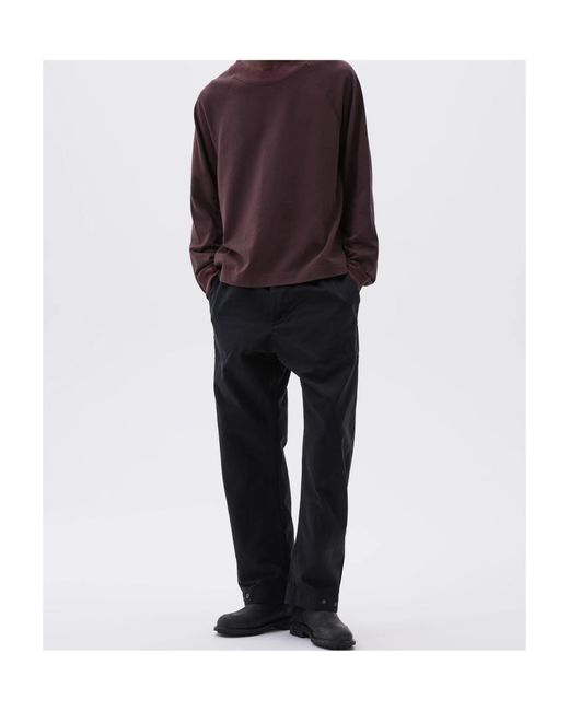 Margaret Howell Blue Mhl. Press Stud Trousers for men