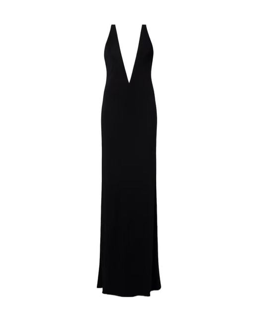 Tom Ford Black Impossible Crêpe Jersey Gown