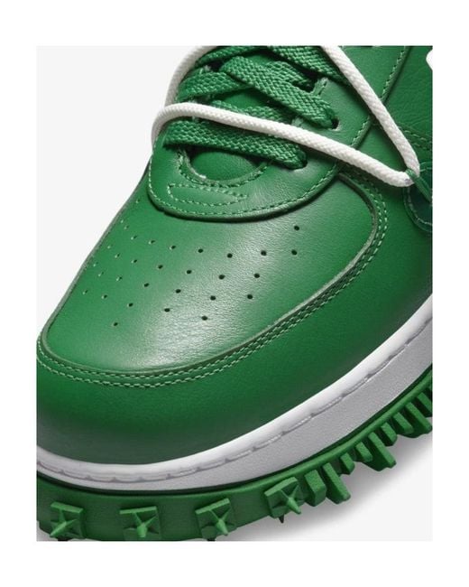 Nike Green Round Head Lace High-Top Skate Shoes for men