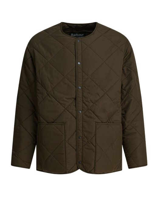 Barbour Green X Kaptain Sunshine Quilted Jacket for men