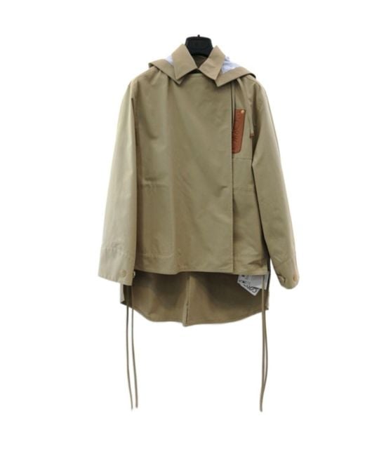 Loewe Green Hooded Parka