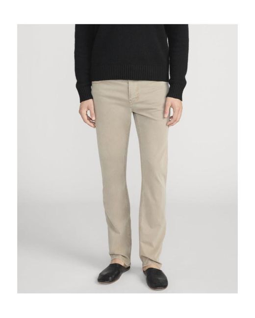 FRAME Natural Five-Pocket Trousers for men