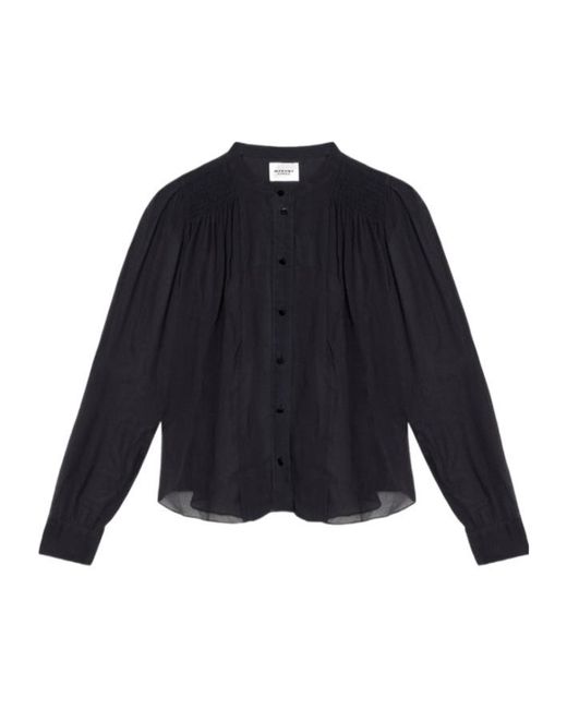 Isabel Marant Blue Noeline Blouse