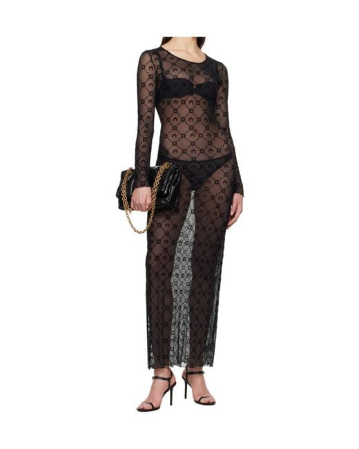 MARINE SERRE Black Dresses