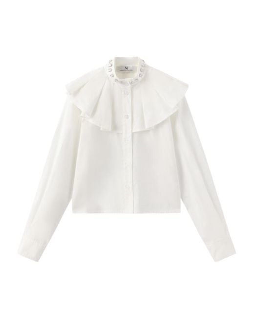 Marissa Chiara White Long Sleeve Shirt