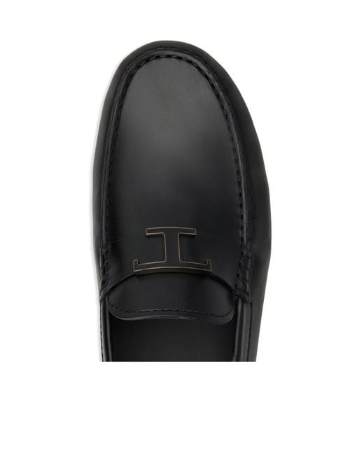 Tod's Brown Gommino T Timeless Slip-On Loafers for men