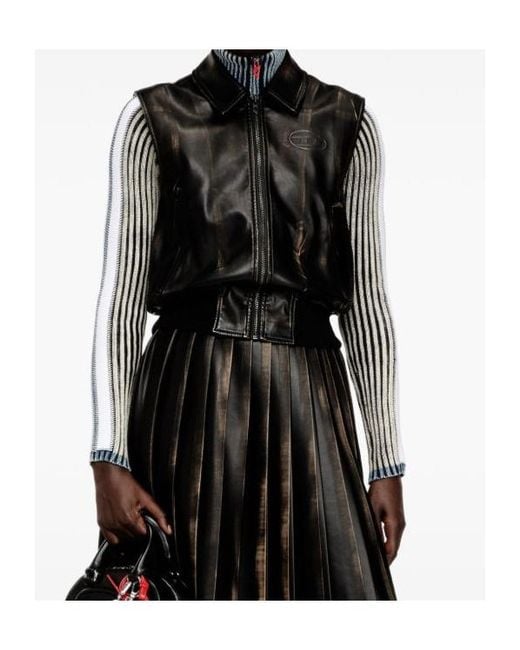 DIESEL Black G-Inko Sleeveless Jacket