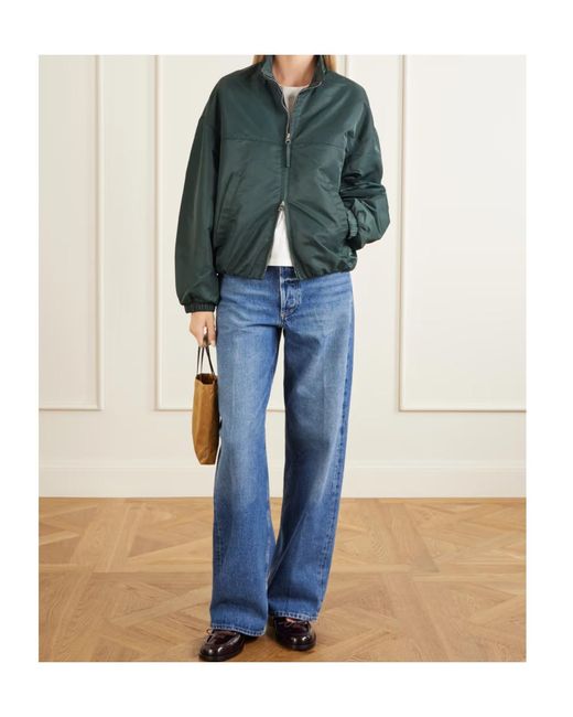 Citizens of Humanity Green Baraccuta Bubble Shell Jacket