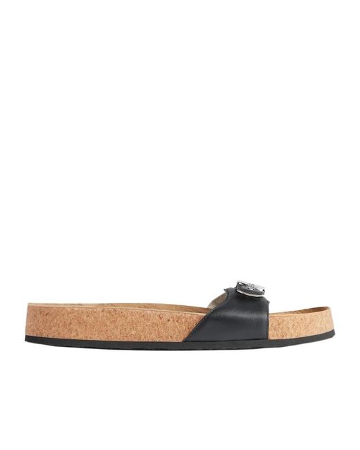 Balenciaga Multicolor I Scholl Flat Sandals