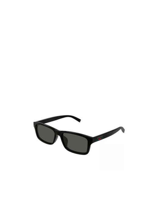 Gucci Black Eyewear Rectangular Frame Sunglasses for men