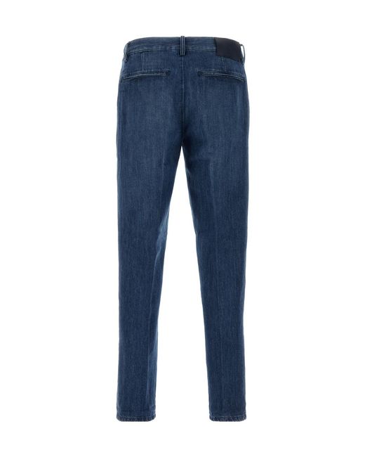 Pt Pantaloni Blue Pt Torino Cinque Tasche Straight-Leg Jeans for men