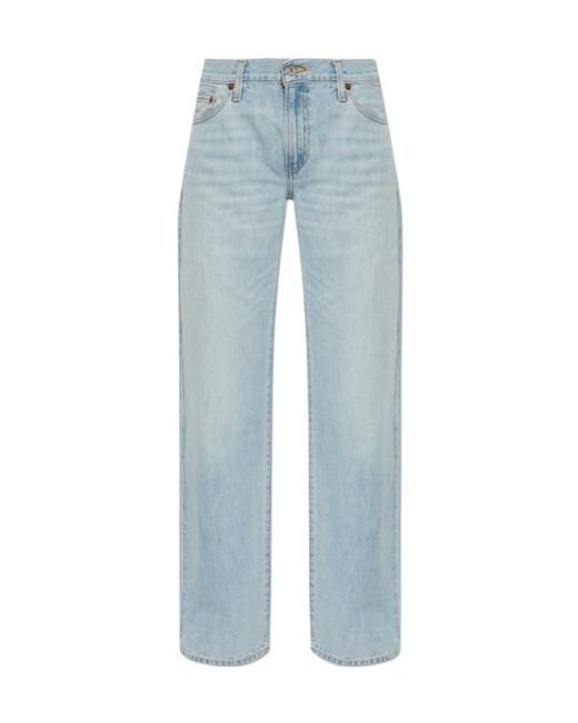Re/done Blue Multi-Pocket Jeans
