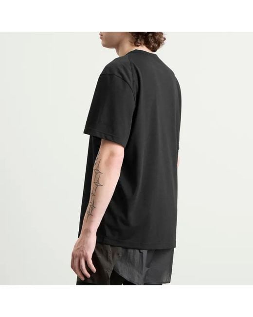 Post Archive Faction PAF Black On Running X Short-Sleeve T-Shirt for men