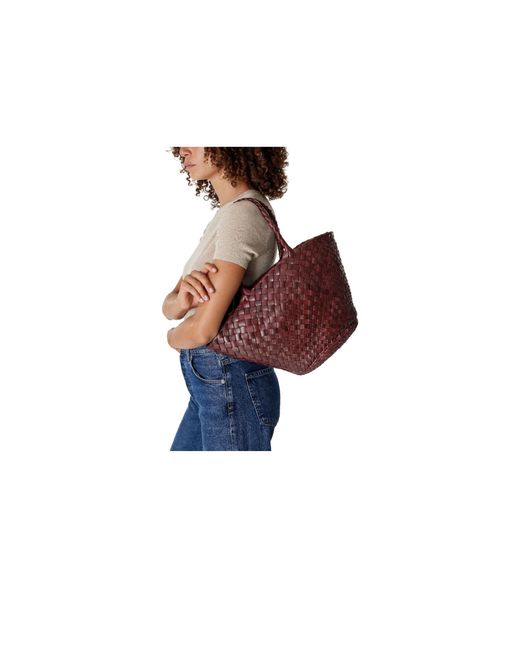 Dragon Diffusion Red Solidcolor Singleshoulder Handbag