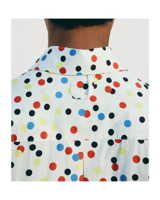 Jacquemus White Long-Sleeved Shirt for men