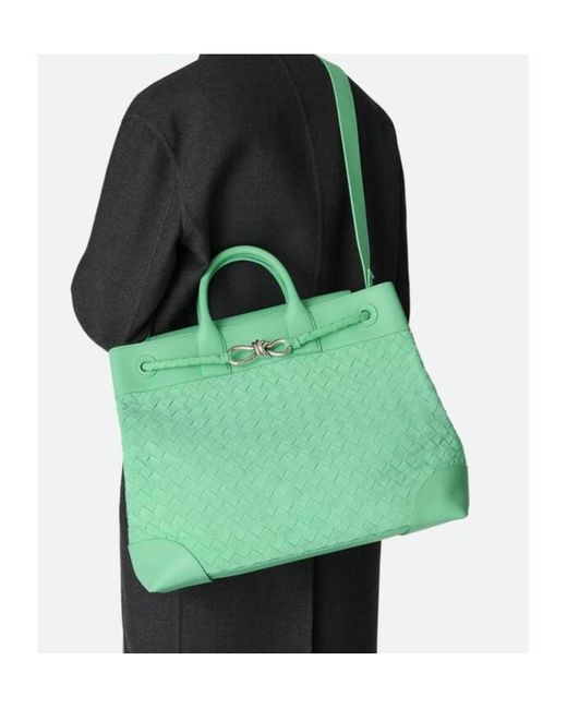Bottega Veneta Green Andiamo Voyager for men