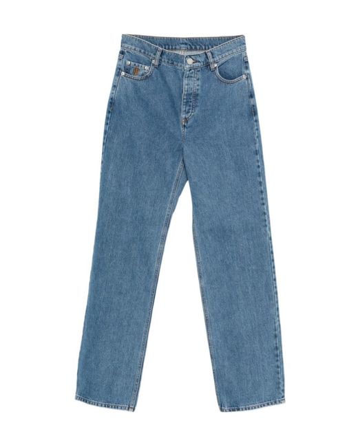 By Malene Birger Blue Five-Pocket Jeans