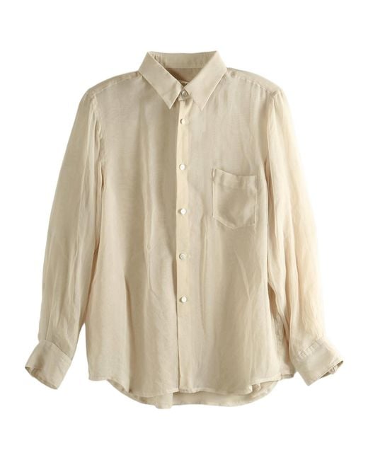 Comme des Garçons Natural Long-Sleeved Shirt