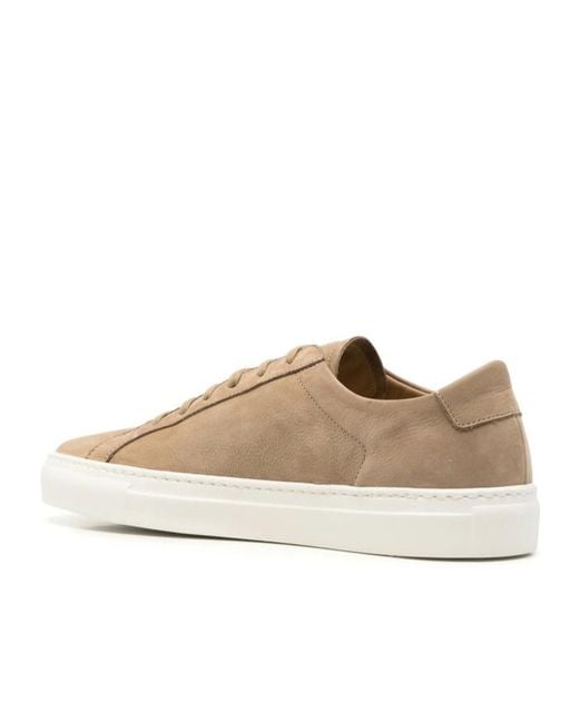 Common Projects Natural Flat-Soled Sneakers for men