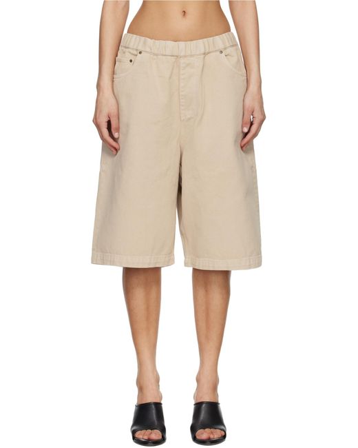 Entire studios Natural Spar Bermuda Shorts for men