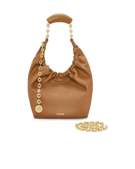Loewe Brown Small Squeeze Bag