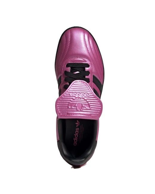 Adidas Originals Purple Samba Long Tongue Shoes for men