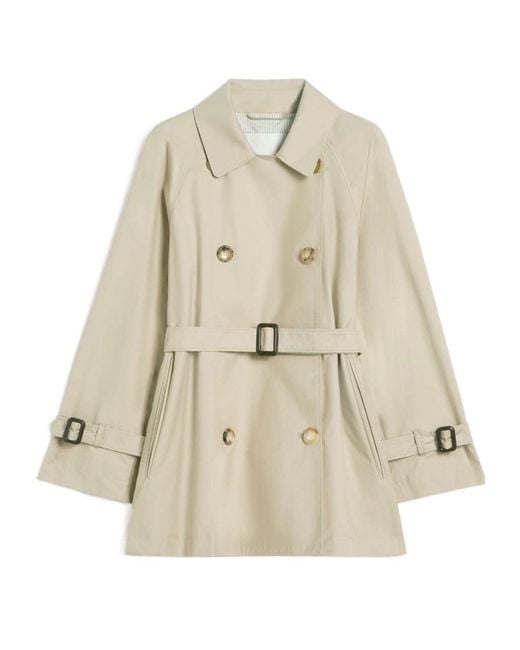 Max Mara Natural The Cube Calle Double-Breasted Coat