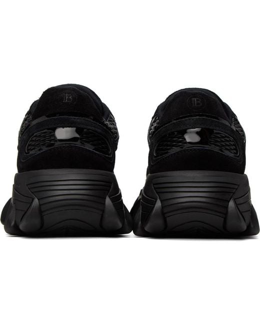 Balmain Black B East Sneakers for men